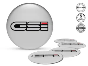 Opel Emblemi Ruota Stile Adesivo Cupola Silicone